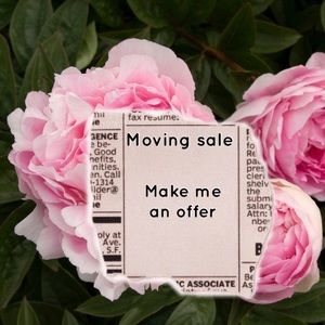 Moving sale